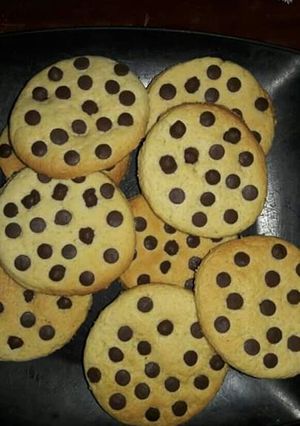 Una foto de Galletas con chips de chocolate