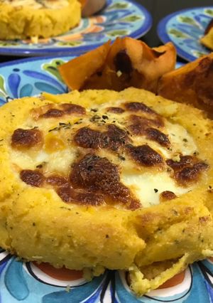 Una foto de 🤯Volcanes de Polenta🌋#rápidas