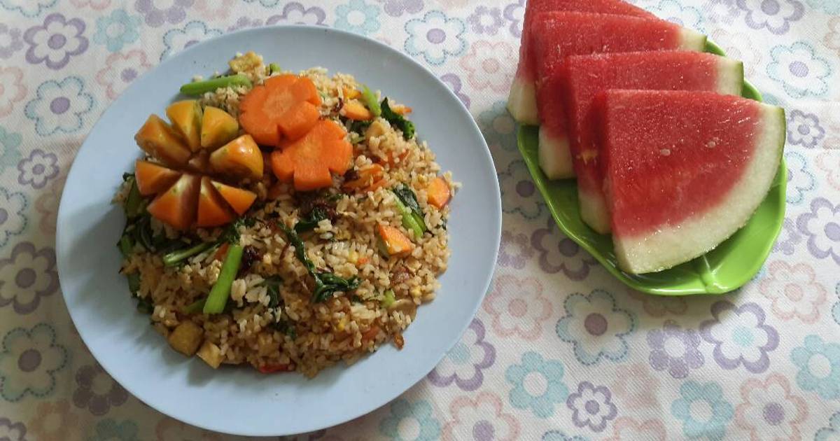 Resep Nasi Goreng Sayur Oleh Delviokvita Cookpad