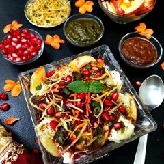 A picture of Falahari Chaat.