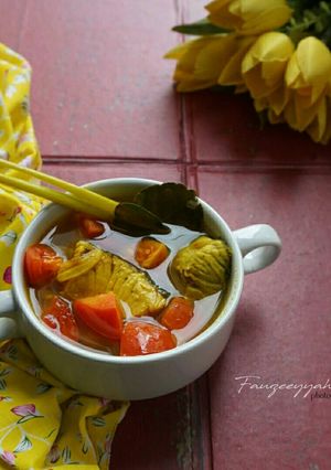 Foto resep Sup Kakap Kuah Kuning #ketopad_cp_anekasoup