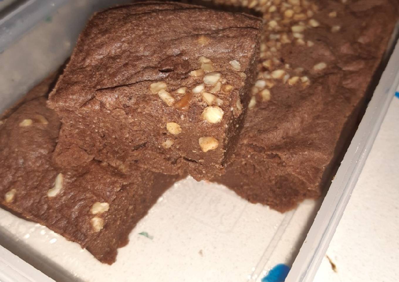 Mi 1er brownie fit al microondas