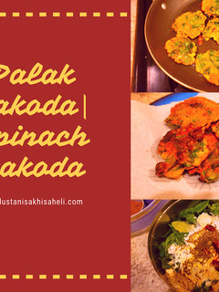 A picture of Palak Pakoda|Spinach Pakoda.