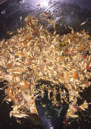 Foto resep Tongkol Suwir Pedas
