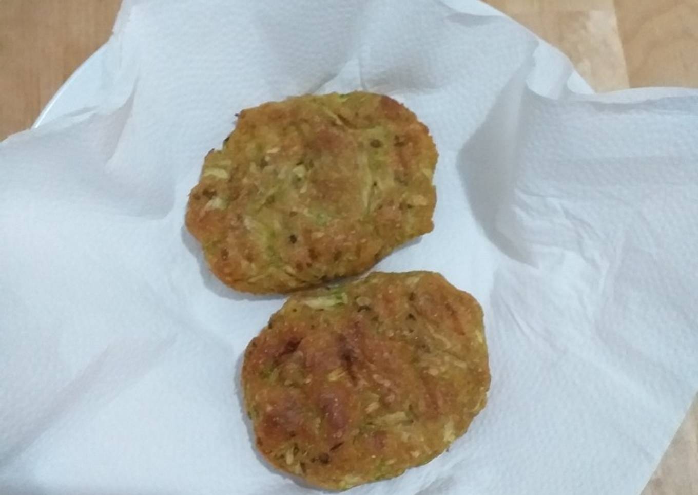 Hamburguesa de calabacín