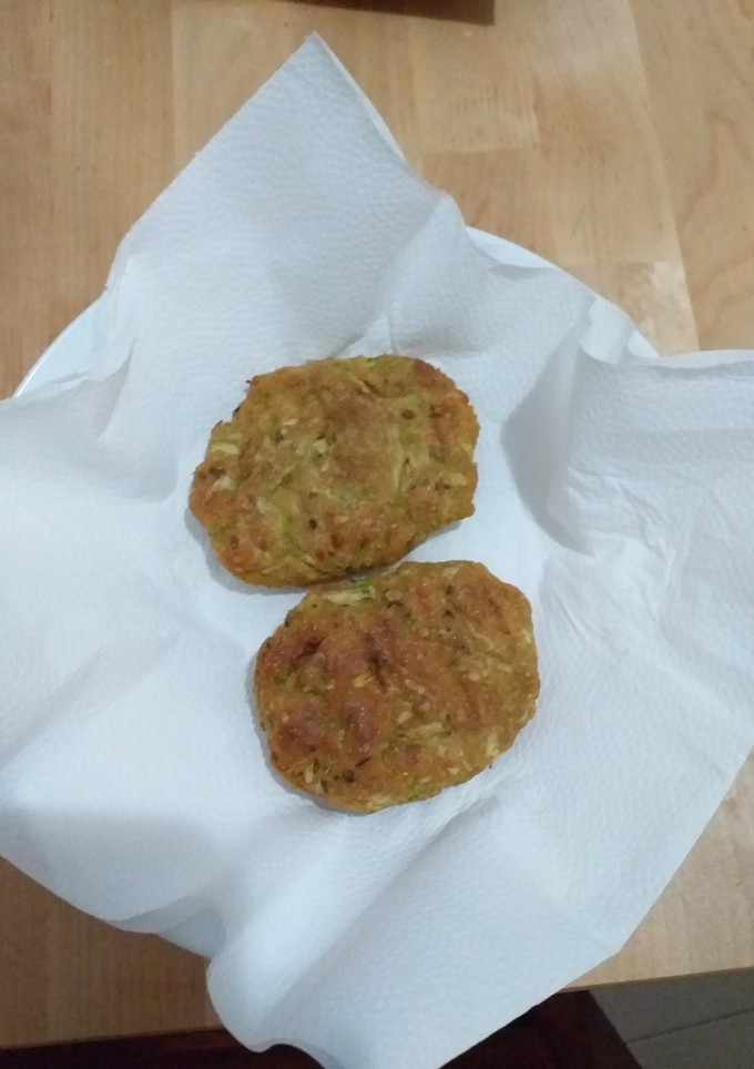 Una foto de Hamburguesa de calabacín