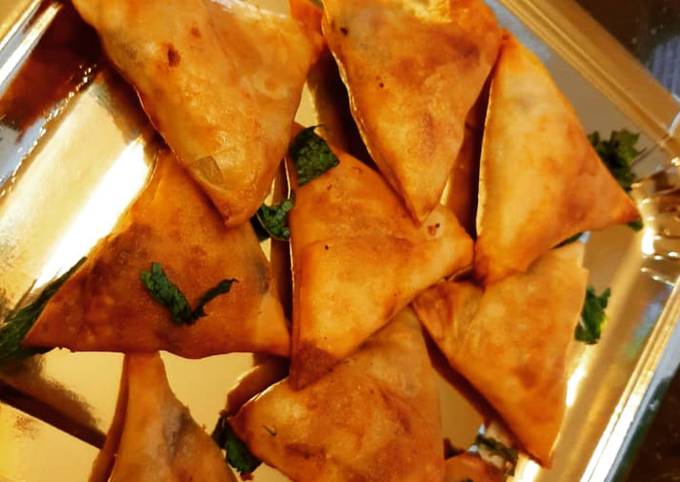 Simple Way to Prepare Quick Bikaneri Mini Samosa (Baked and Fried)