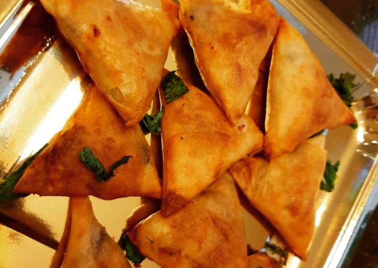 Bikaneri Mini Samosa (Baked and Fried) Bikaneri Mini Samosa (Baked and Fried)