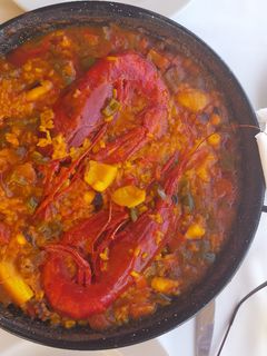 Una foto de 🇪🇸 Arroz con carabineros 🇪🇸
