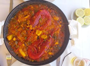 Una foto de 🇪🇸 Arroz con carabineros 🇪🇸