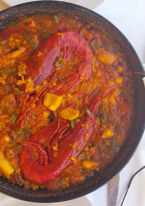 Una foto de 🇪🇸 Arroz con carabineros 🇪🇸