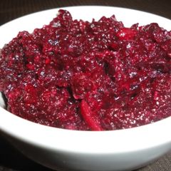 A picture of Beetroot Halwa.