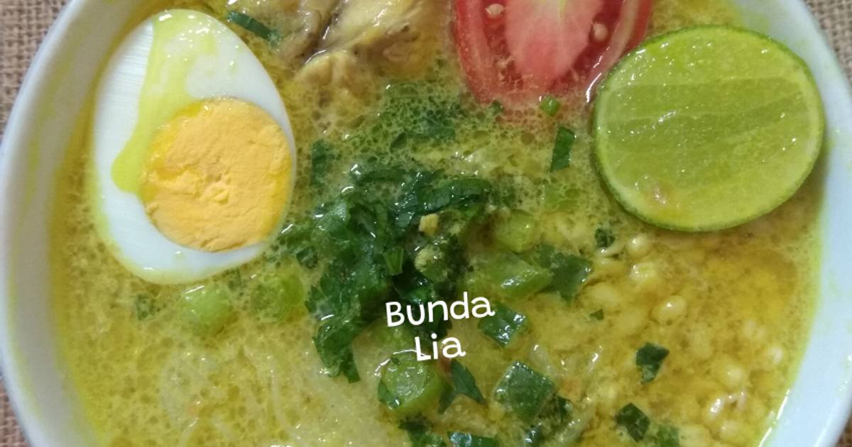 Resep Soto Ayam Betawi Kuah Santan Oleh ️bunda Lia ️ Cookpad