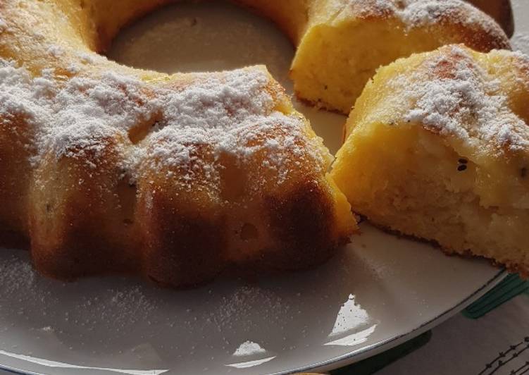 La Délicieuse Recette du °Gâteau moelleux aux kiwis°