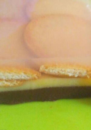 Foto resep Puding biskuit marie 3 lapis