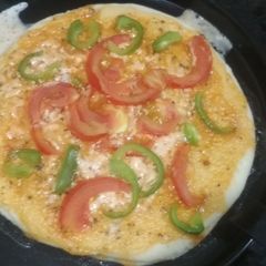 A picture of Vegetable-Malai Pizza.