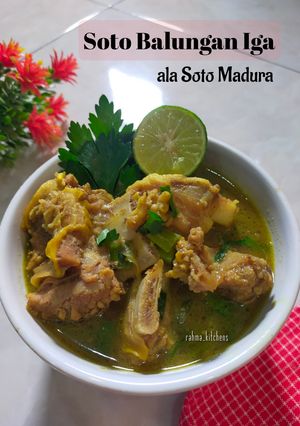 Foto resep Soto Balungan Iga_ala Soto Madura