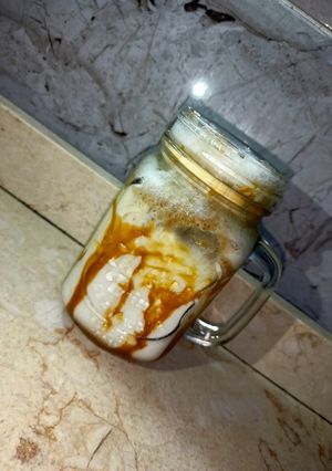 صورة لوصفة آيس كوفي فانيليا وكراميل