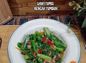 Gambar 22:11:25 - Sawi tumis rencah tumbuk