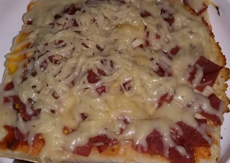 Pizza Roti with Teflon no ribet😉