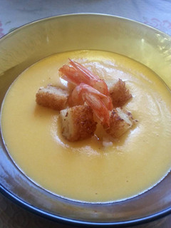 Foto principal de Crema fría de calabaza