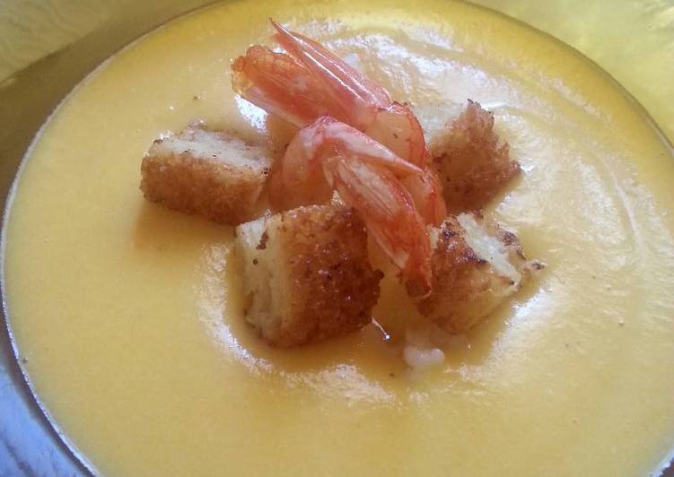 Crema fría de calabaza