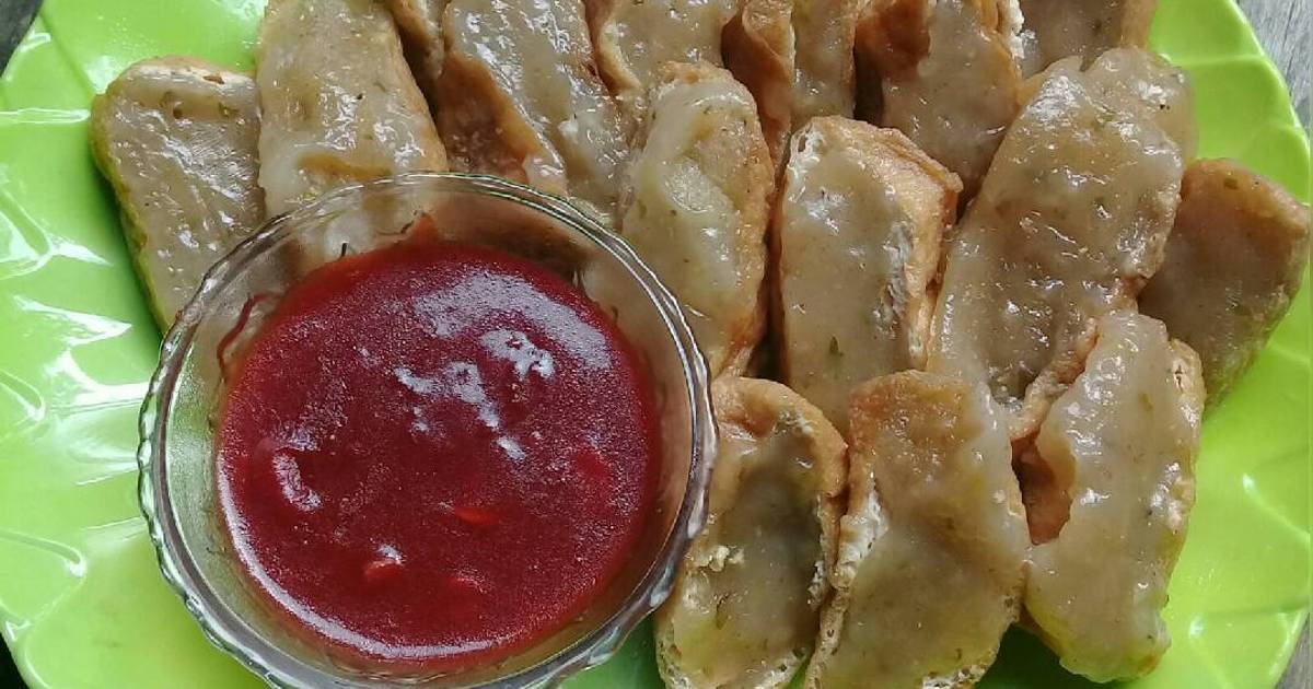 Resep Tahu Aci  kukus  awet empuk saos seperti abang 