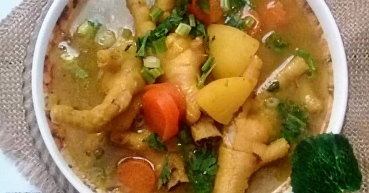 Resep Sop Ceker Bumbu Kuning Oleh Fitri Yani Cookpad 9590