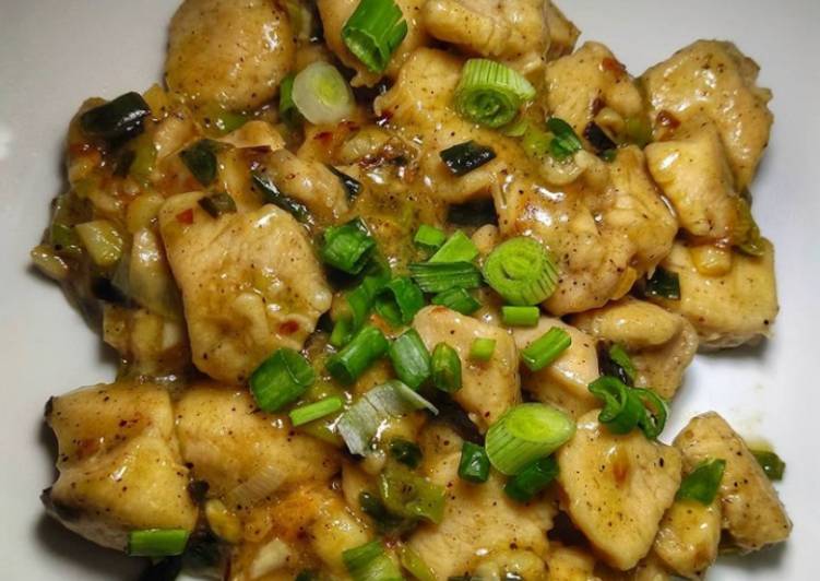 How to Make Award-winning Spicy chicken with green onion