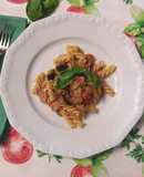 Fusilli pomodorini melanzana tonno #dimmicosacucini