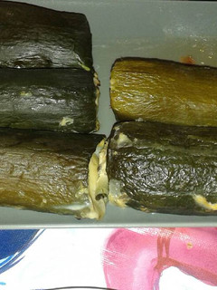 Una foto de Calabacín relleno