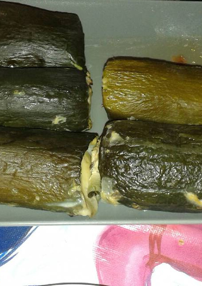 Una foto de Calabacín relleno
