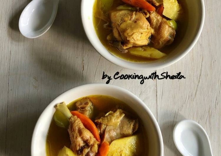 Resep: Lempah Kuning Ayam Kampung yang Renyah!