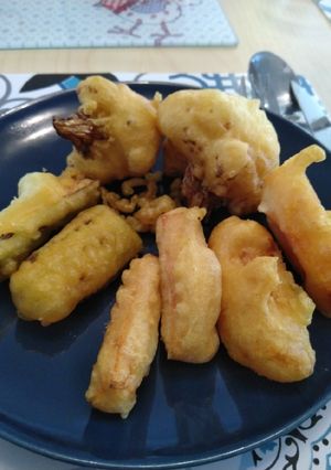 Une photo de Tempura de légumes