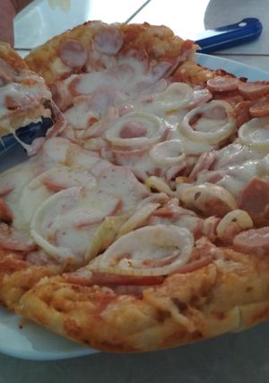 Foto resep Pizza praktis gak pake ulen gak pake oven