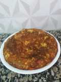 Tortilla de champignones y panceta!