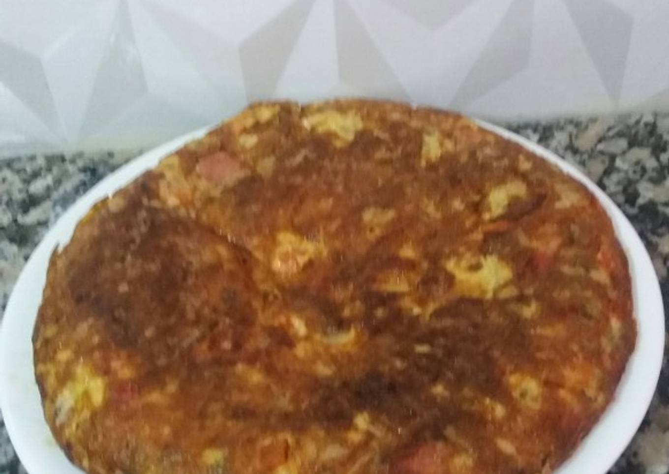 Tortilla de champignones y panceta!