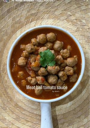 Foto resep Meat ball tomato sauce
