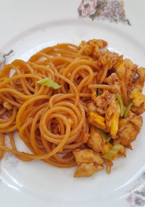 Foto resep Spaghetti Goreng Jawa