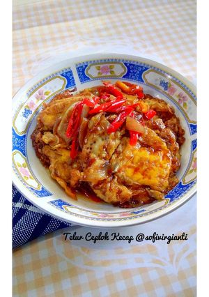 Foto resep Telur ceplok kecap