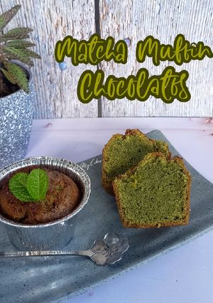 Foto resep Matcha Muffin Chocolatos