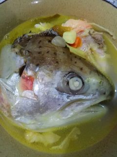 Foto resep Sup kepala ikan salmon