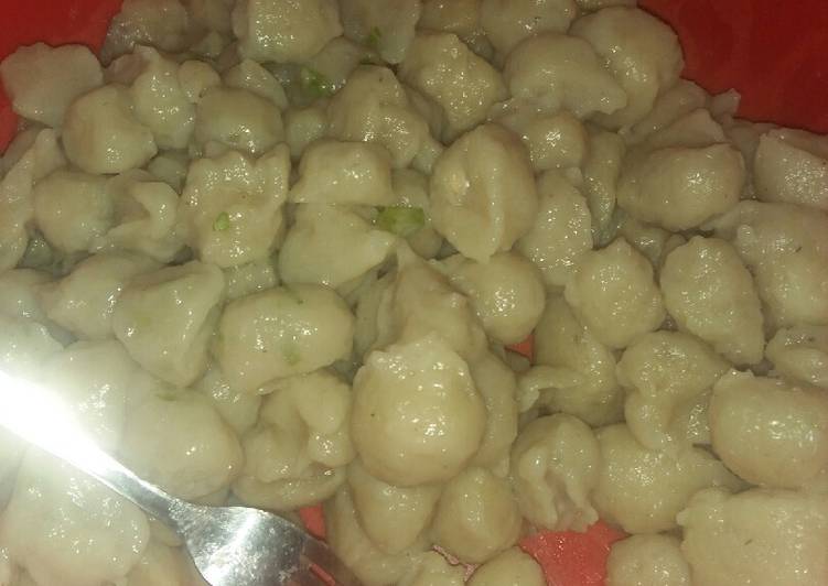 Cara Gampang mengolah Cilok Ikan Laut, Sempurna