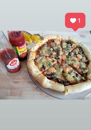Foto resep Pizza Homemade - Mudah!