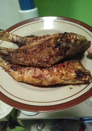 Foto resep Ikan kakap panggang teflon