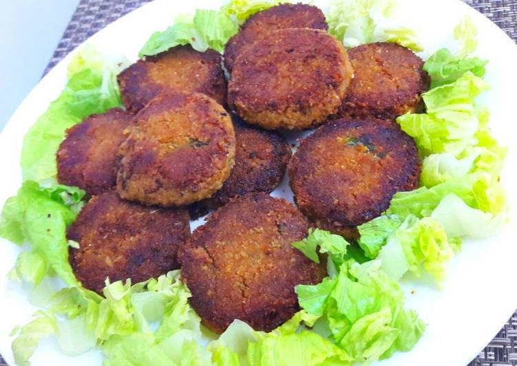 Steps to Make Any-night-of-the-week Mutton Shami kebab