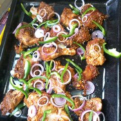 A picture of Oven cooked chicken.