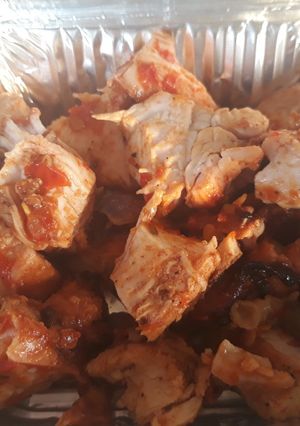 A picture of Peppered Chicken.