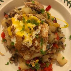 A picture of Use-up Pork Hash-style.