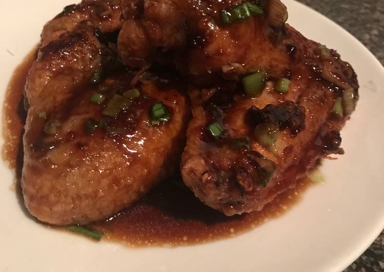 Steps to Prepare Quick Savory soy sauce wings